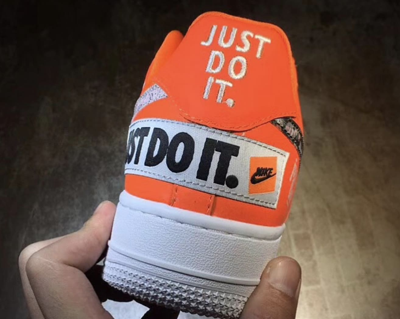 Nike Air Force 1 &#x27;Just Do It&#x27; Pack (Heel)
