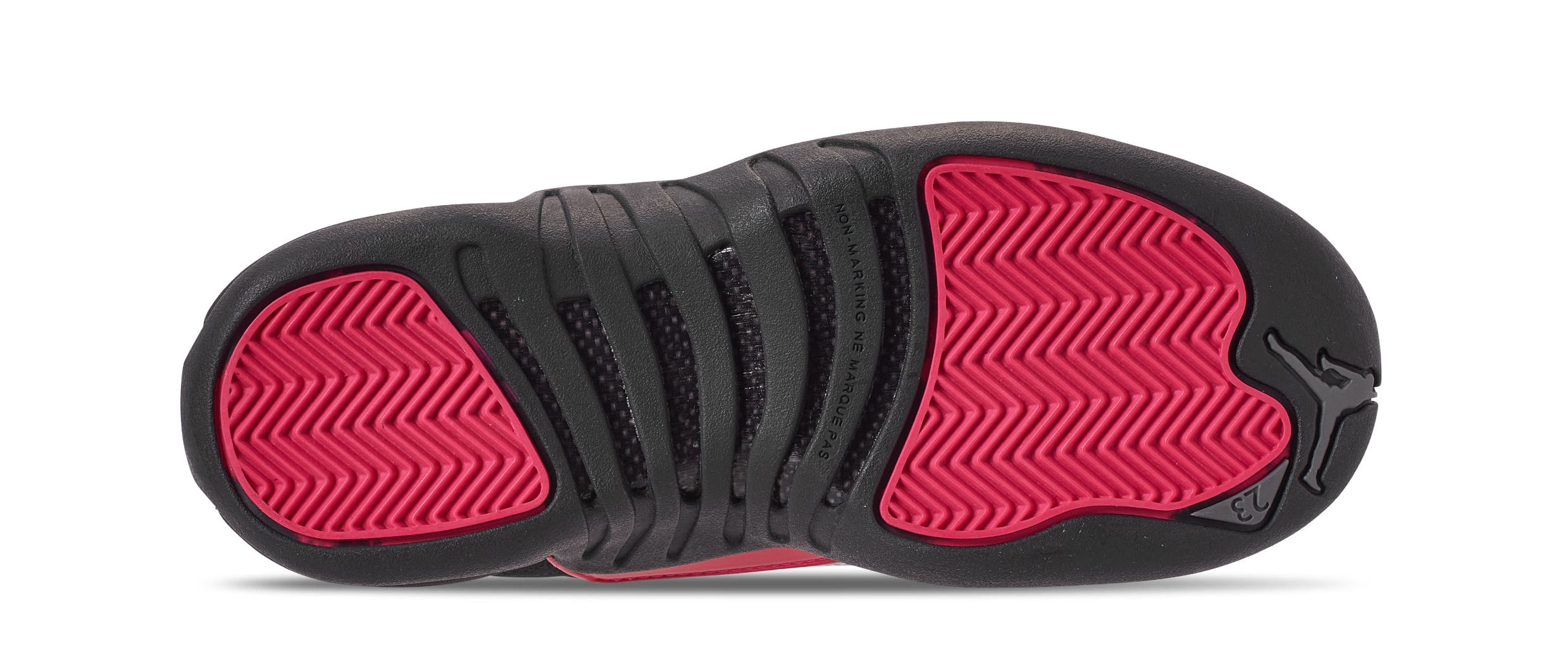 Air Jordan 12 Retro GG &#x27;Black/Dark Grey/Rush Pink&#x27; 510815-006 (Sole)