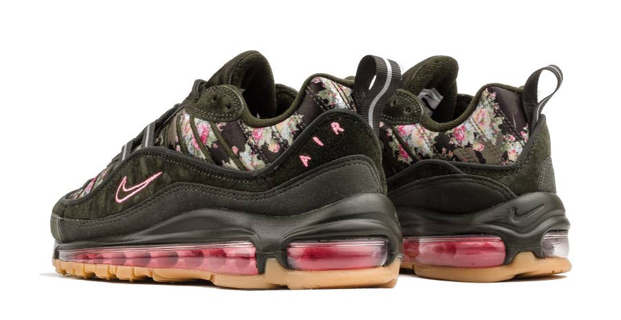 Nike air max 98 sequoia floral sale