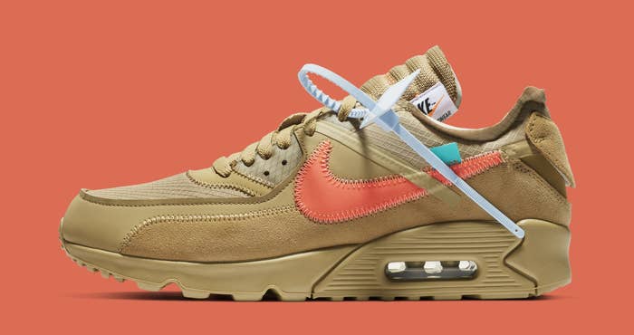 'Desert Ore' Off-White x Air Max 90s Releasing Later Than Expected ...