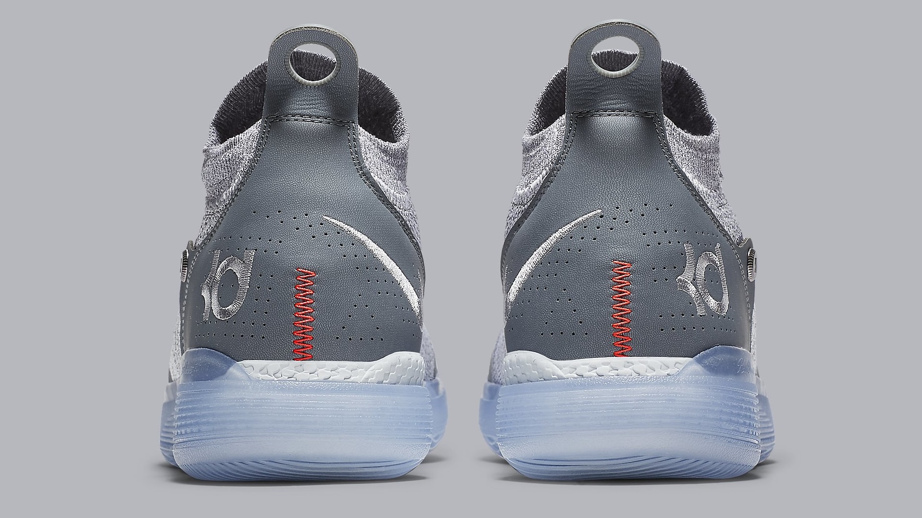 Nike KD 11 Cool Grey Men's - AO2604-002/AO2605-002 - US