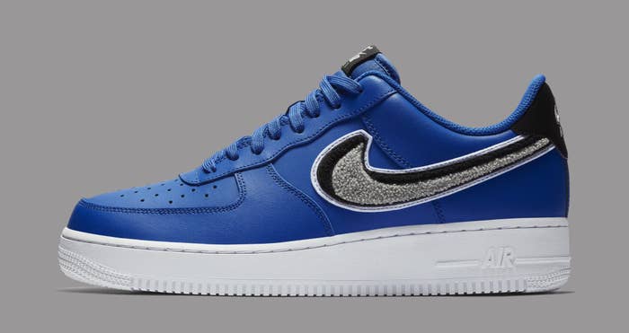 Nike Air Force 1 Low 3D Swoosh 823511-409 (Lateral)