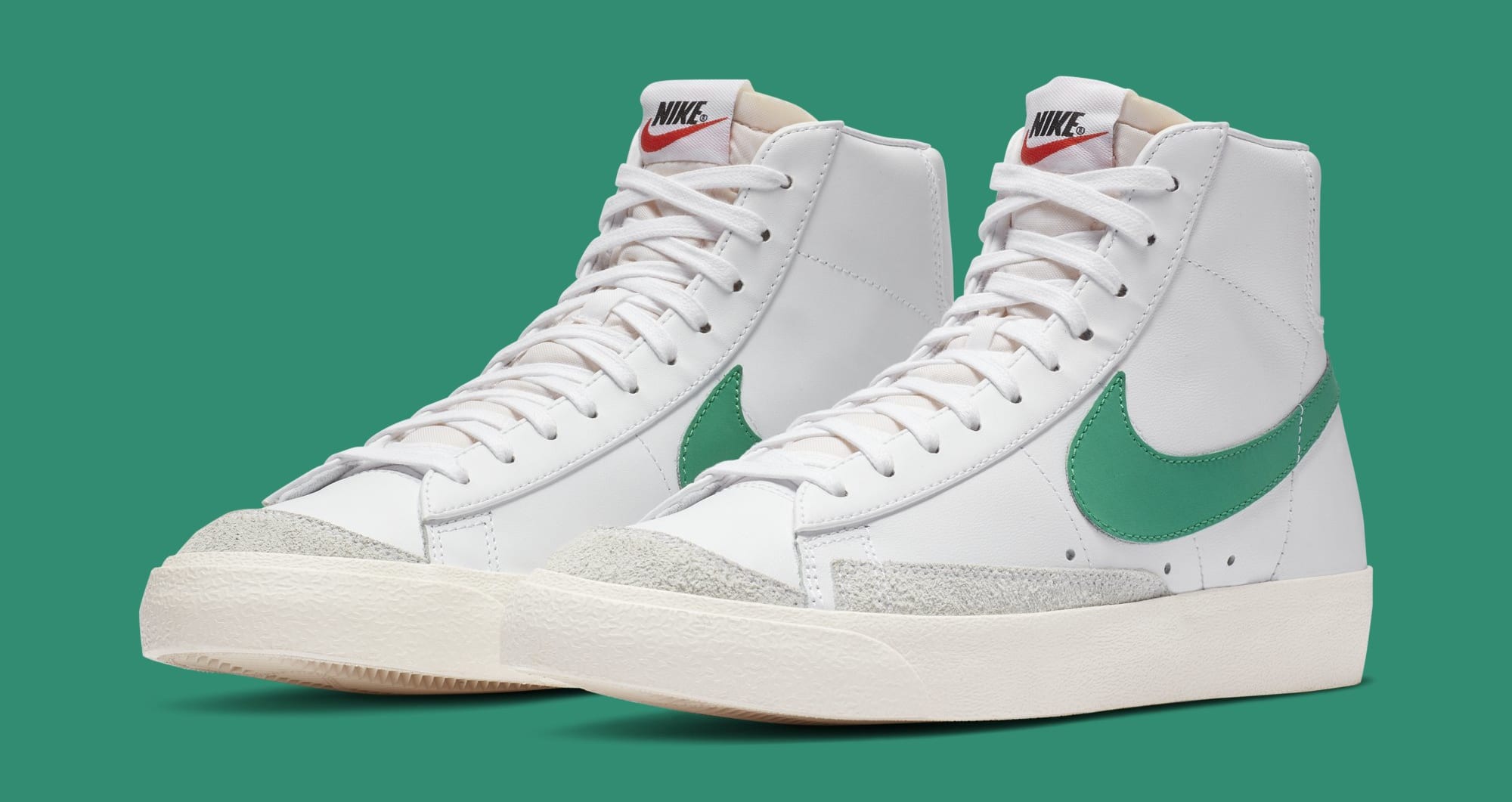 Nike Blazer Mid &#x27;77 &#x27;Lucid Green&#x27; BQ6806-300 (Pair)