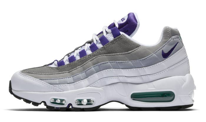 WMNS Nike Air Max 95 'Grape' 307960-109 (Lateral)