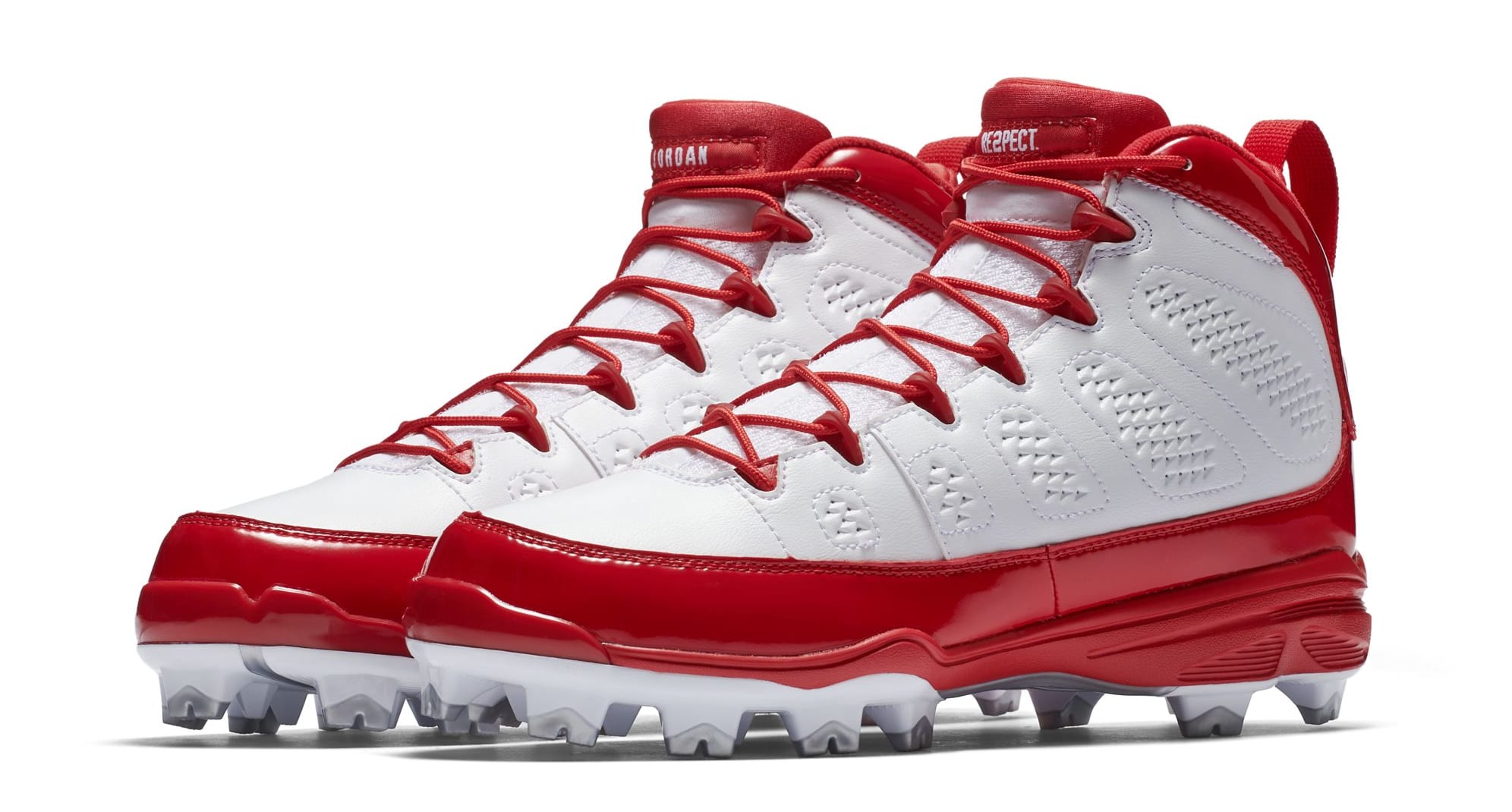 Air Jordan 9 IX MCS Baseball Cleats Red