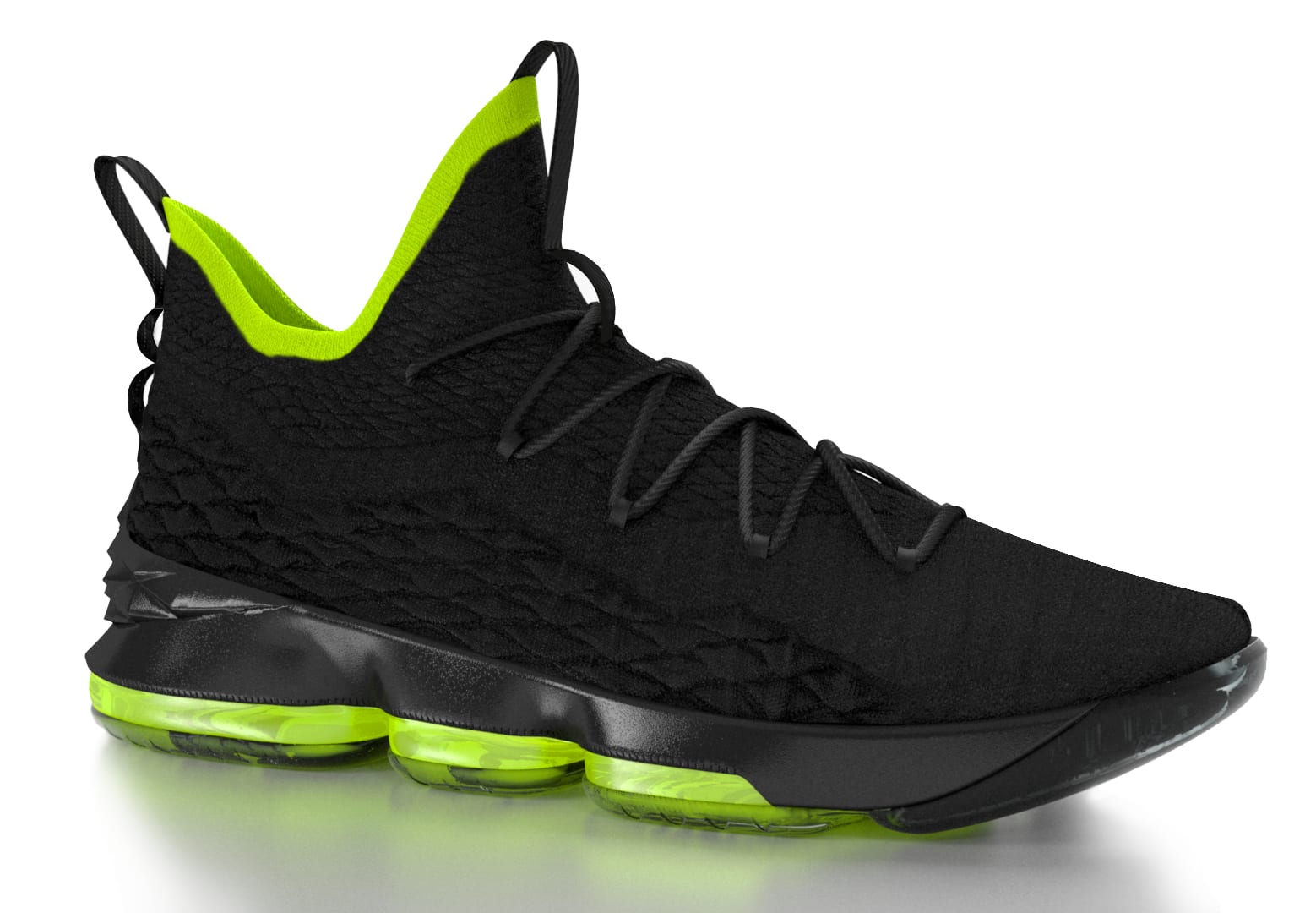 Nike LeBron 15 Black/Volt