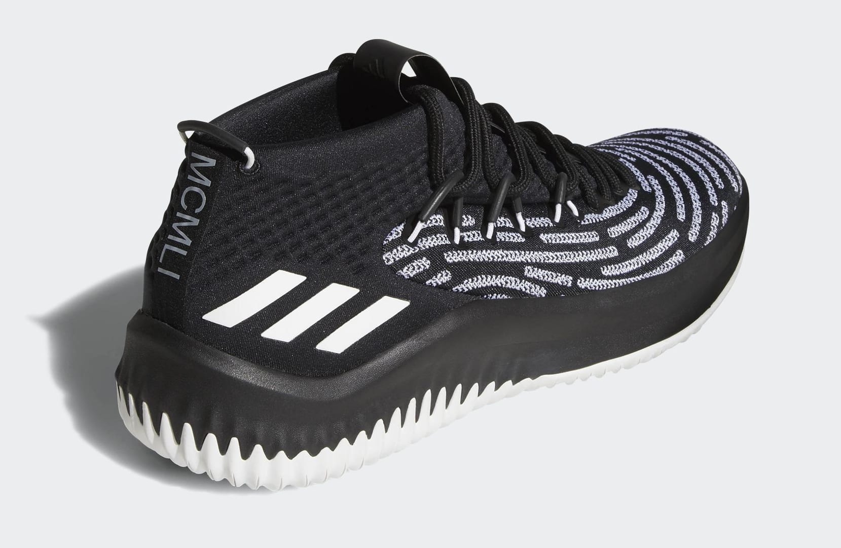 Adidas Dame 4 &#x27;Black History Month&#x27; AQ0380 (Heel)