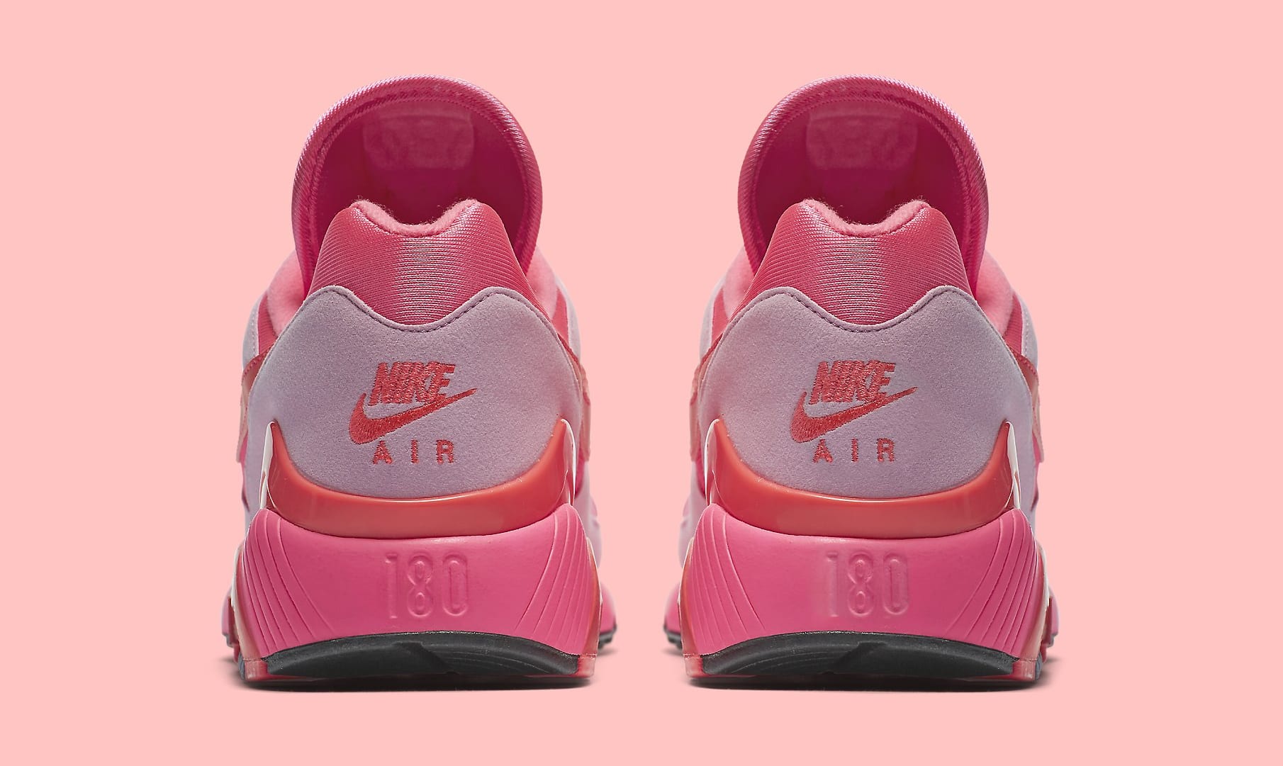 Comme des Garçons x Nike Air Max 180 &#x27;Pink&#x27; AO4641-602 (Heel)