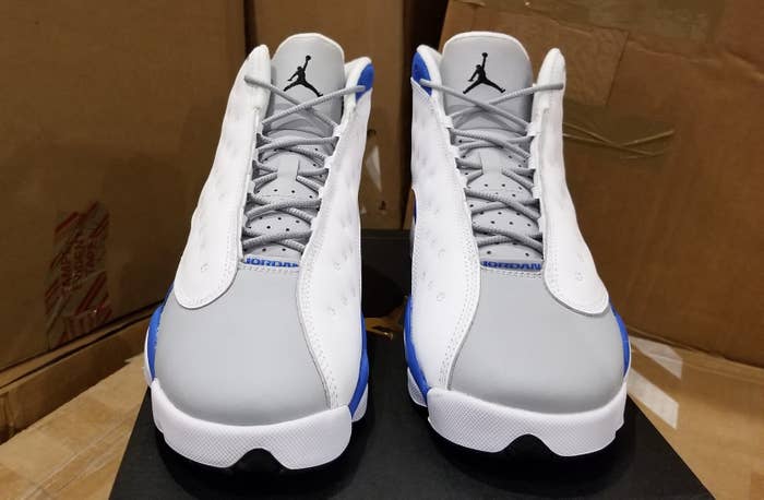 Air Jordan 13 XIII GS Italy Blue Release Date 439358-107 Front