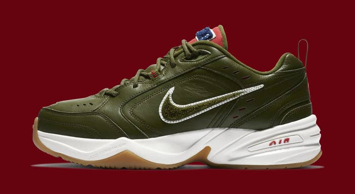 Nike Air Monarch 4 &#x27;Weekend Campout&#x27; AV6676-300 (Lateral)