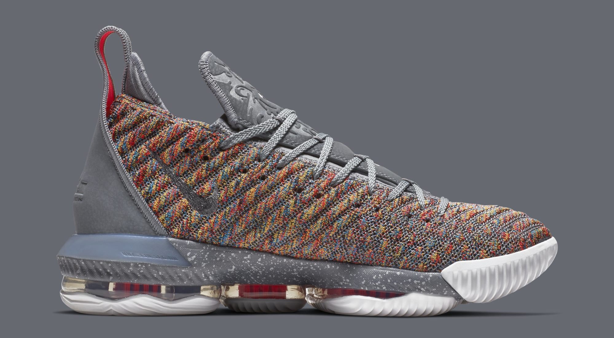 Nike LeBron 16 &#x27;Multicolor&#x27; BQ5969-900 (Medial)