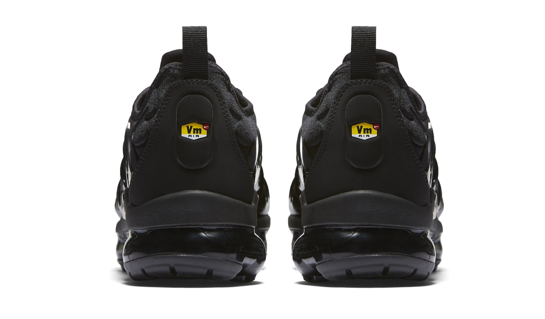 Nike Vapormax Plus &#x27;Triple Black&#x27; 924453-004 (Heel)