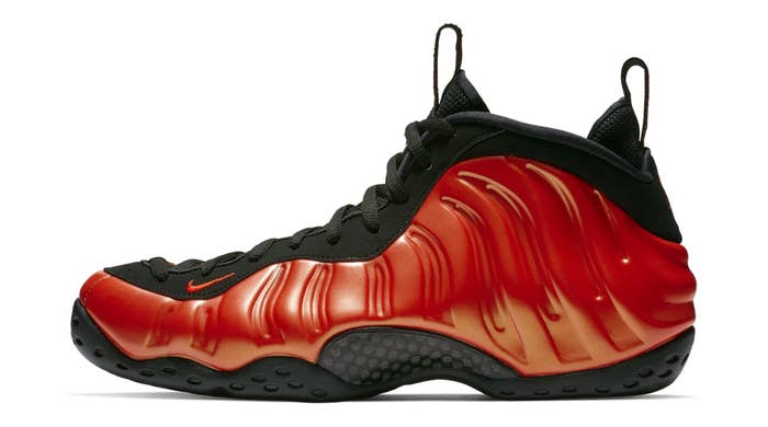 Nike Air Foamposite One &#x27;Habanero Red&#x27; 314996-604 (Lateral)