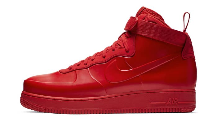 Nike Air Force 1 Foamposite &#x27;Red&#x27; Release Date
