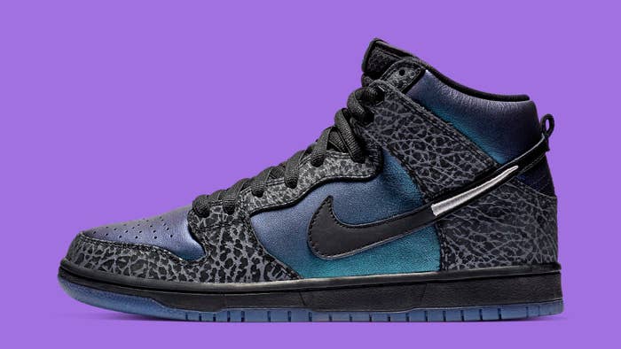 Black Sheep x Nike SB Dunk High &#x27;Black Hornet&#x27; BQ6827-001 Lateral