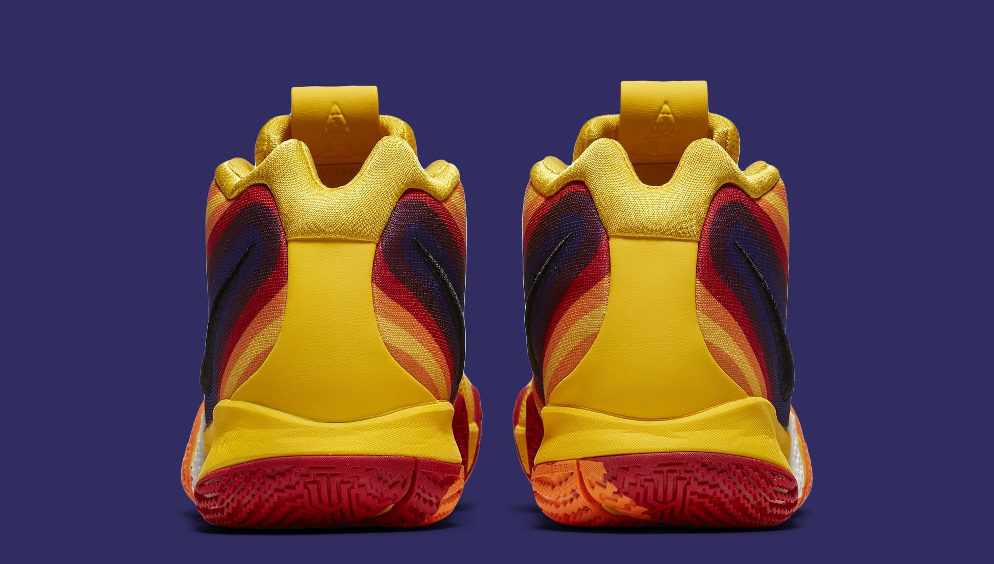 Nike Kyrie 4 EP &#x27;Yellow/Multicolor&#x27; 943807-700 (Heel)
