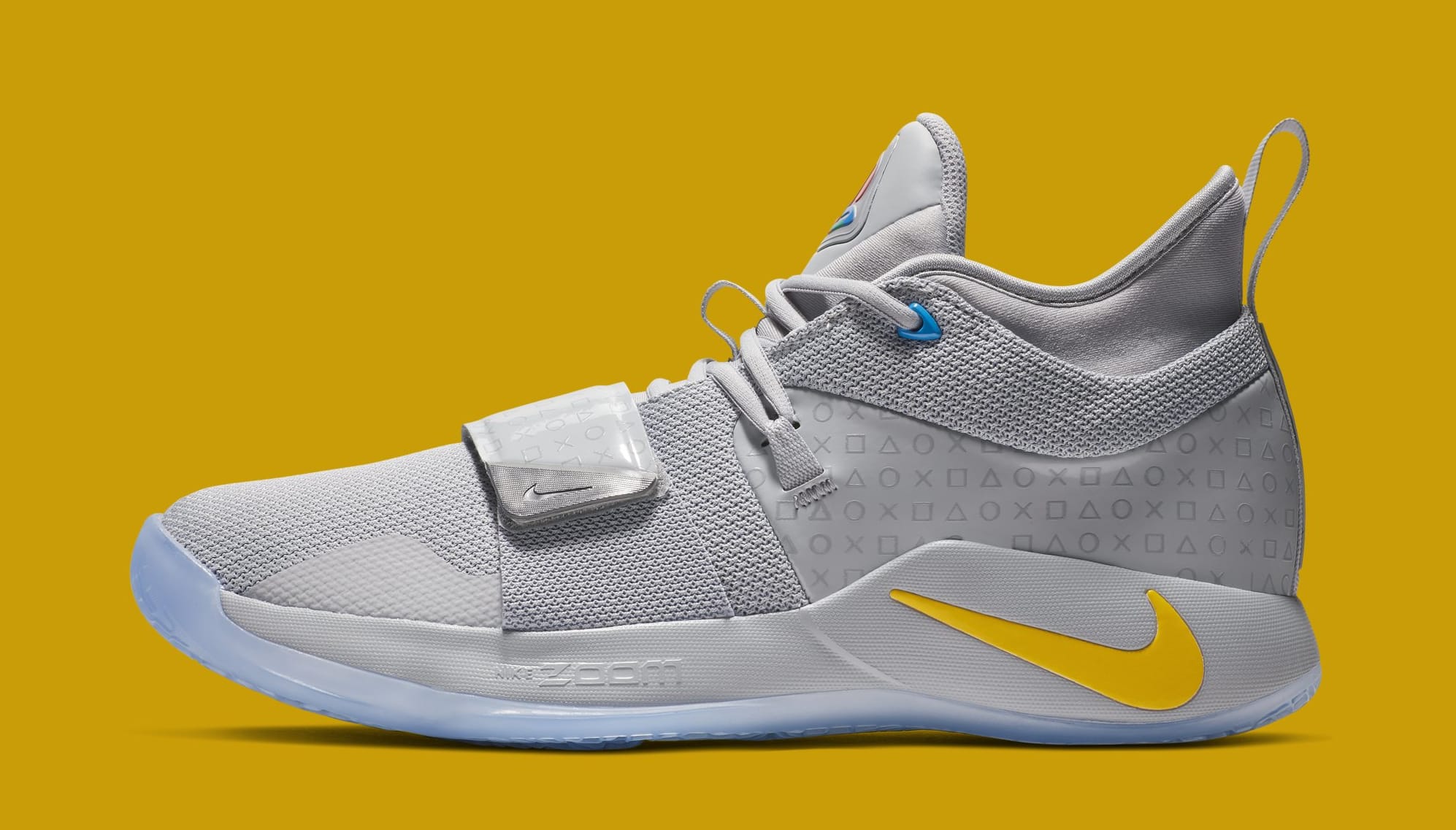 Playstation x Nike PG 2.5 &#x27;Wolf Grey/Multi-Color&#x27; BQ8388-001 (Lateral)