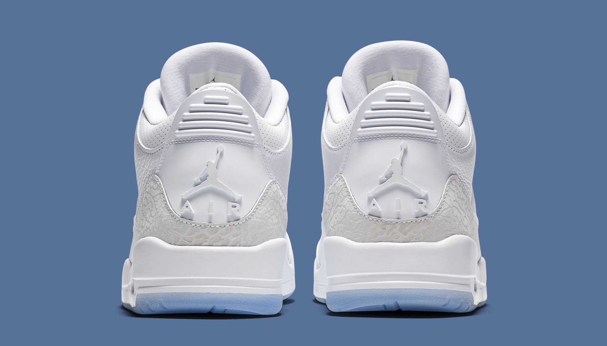 Air Jordan 3 Retro &#x27;Pure White&#x27; 136064-111 (Heel)