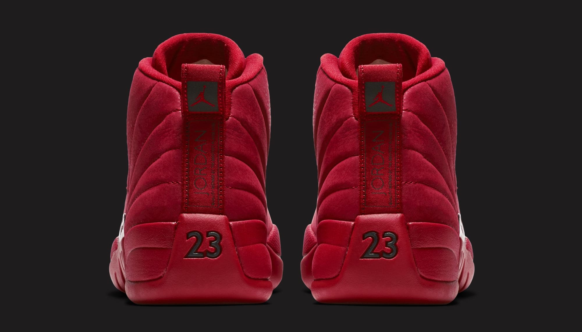 Air Jordan 12 &#x27;Gym Red&#x27; 130690-601 (Heel)