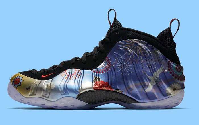Nike Air Foamposite One &#x27;Chinese New Year&#x27; AO7541-006 (Lateral)