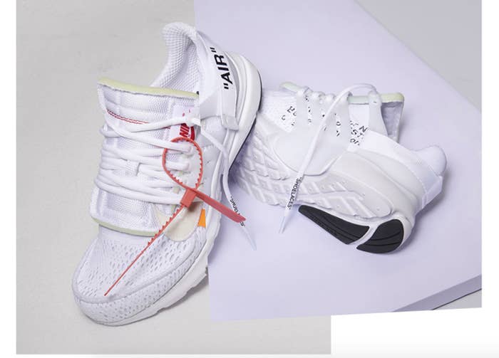Off-White x Nike Air Presto &#x27;White&#x27; AA3830-100
