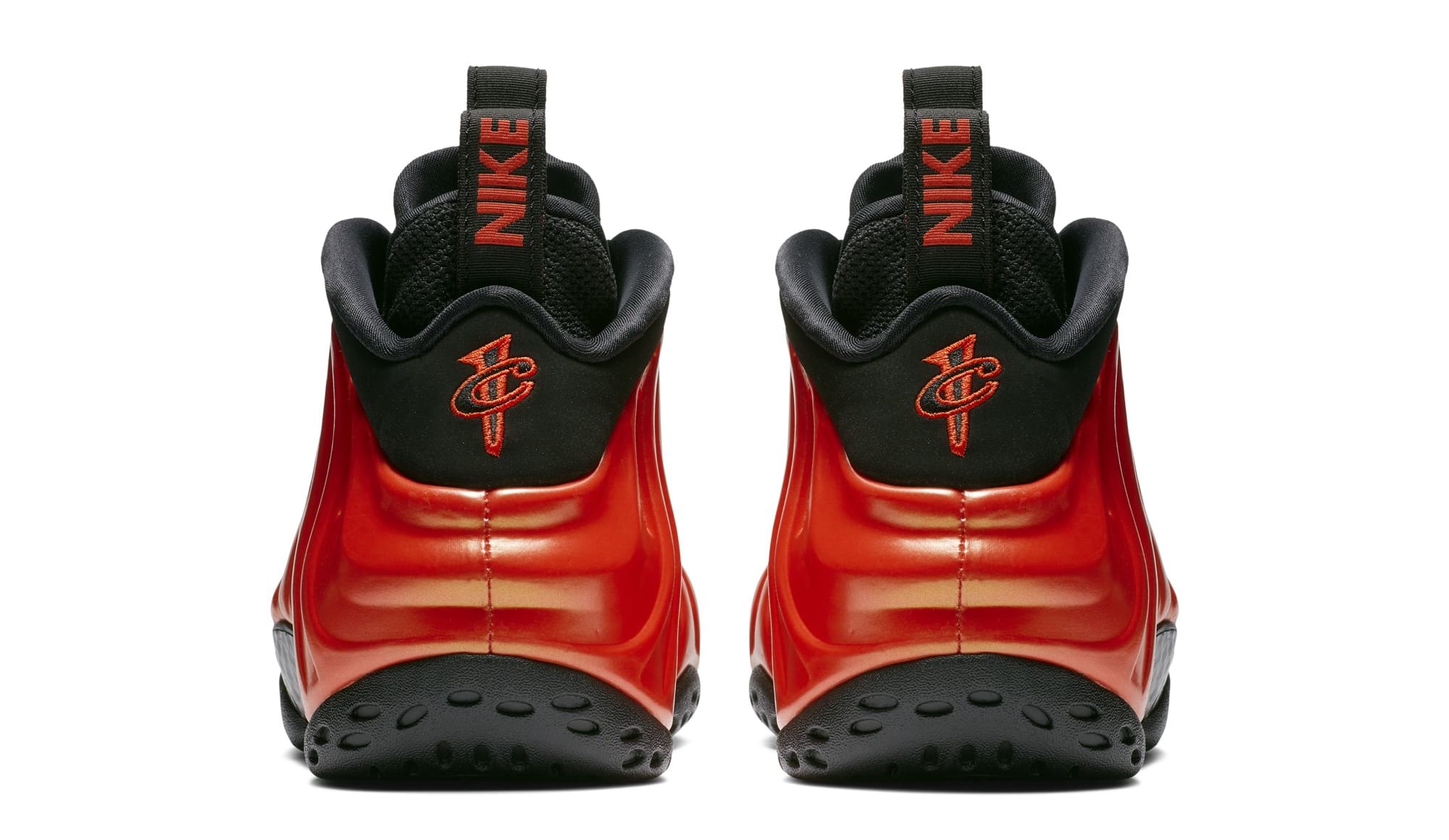 Nike Air Foamposite One &#x27;Habanero Red&#x27; 314996-604 (Heel)