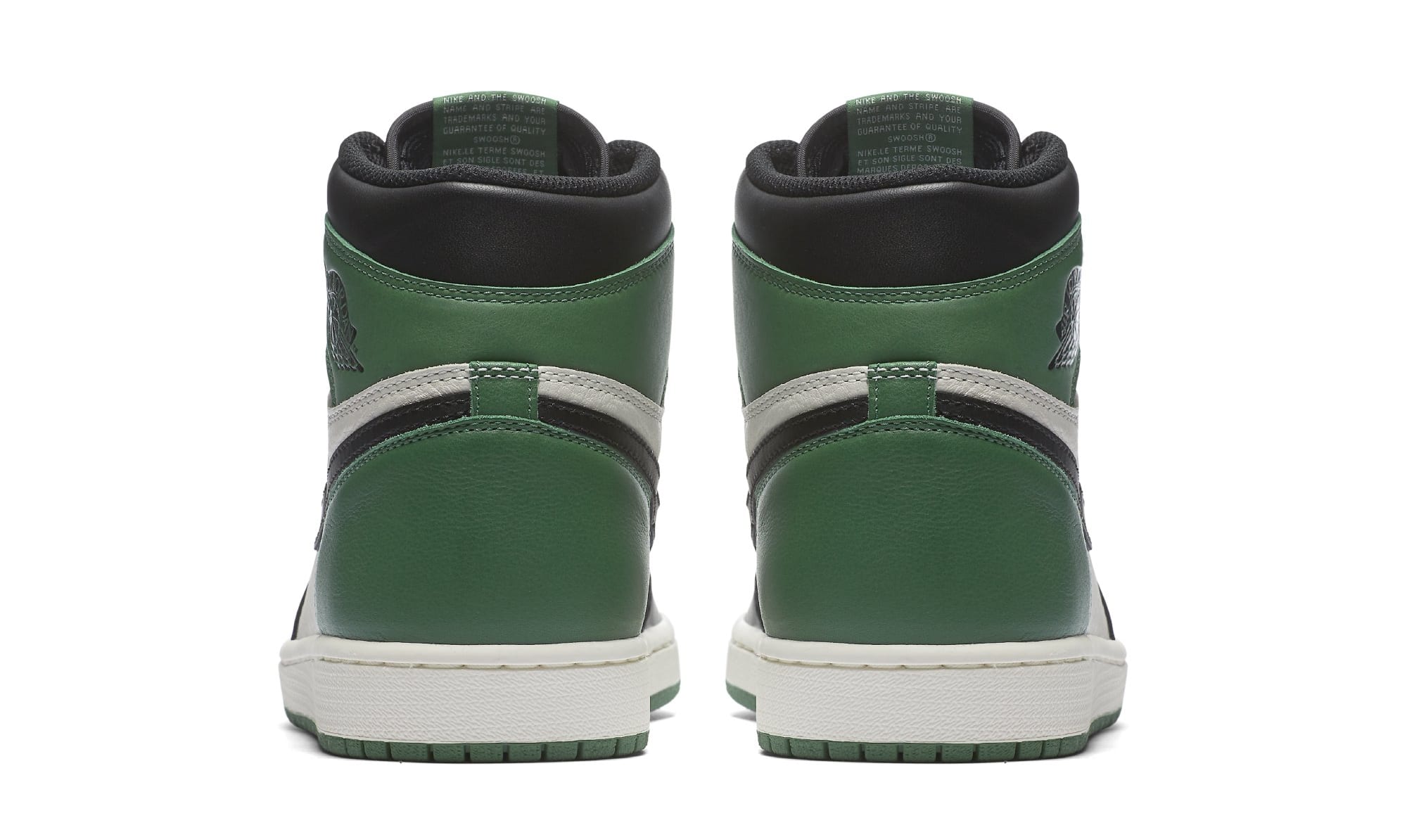 Air Jordan 1 High OG &#x27;Pine Green&#x27; 555088-032 (Heel)