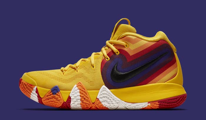 Nike Kyrie 4 EP &#x27;Yellow/Multicolor&#x27; 943807-700 (Lateral)