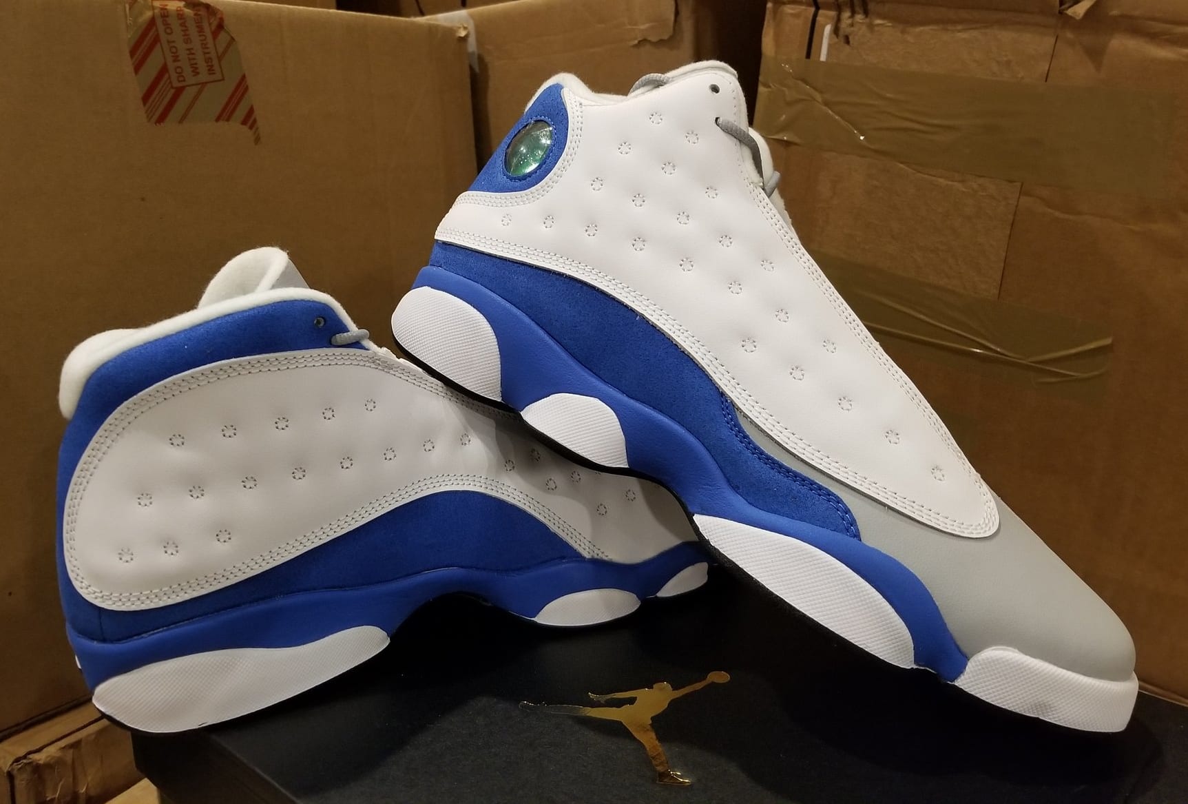 Air Jordan 13 XIII GS Italy Blue Release Date 439358-107 Right Profile