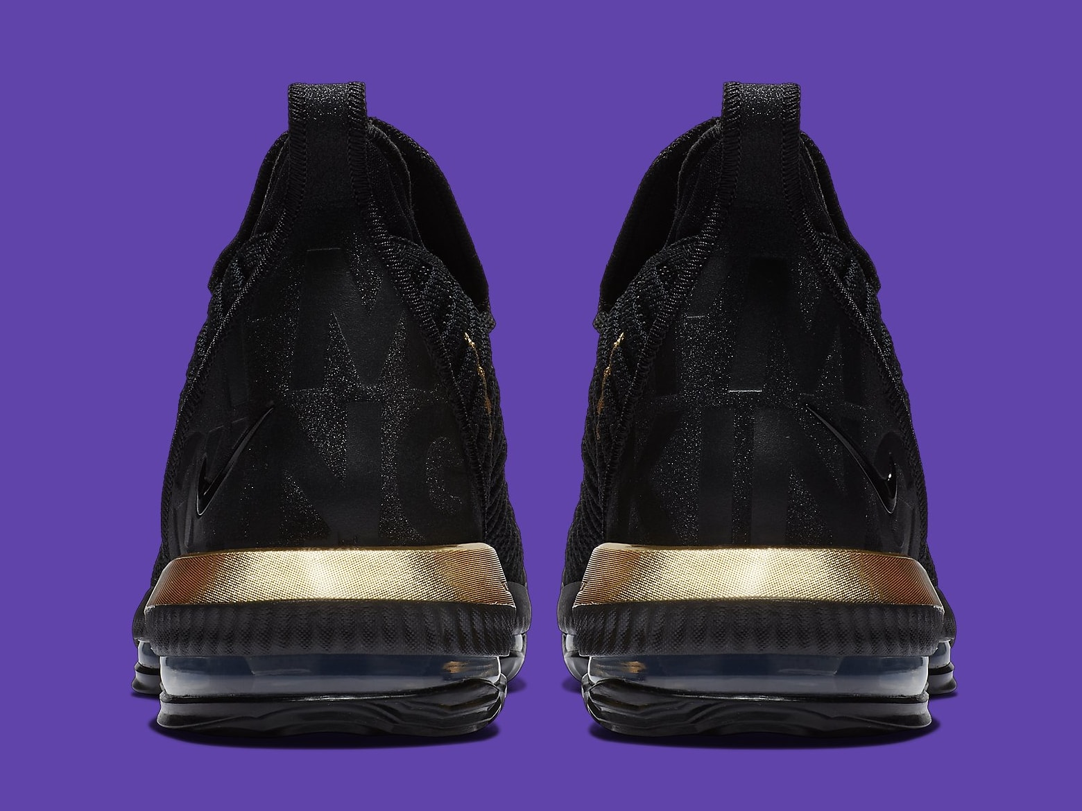 Nike LeBron 16 XVI I&#x27;m King Release Date BQ5970-007 Heel