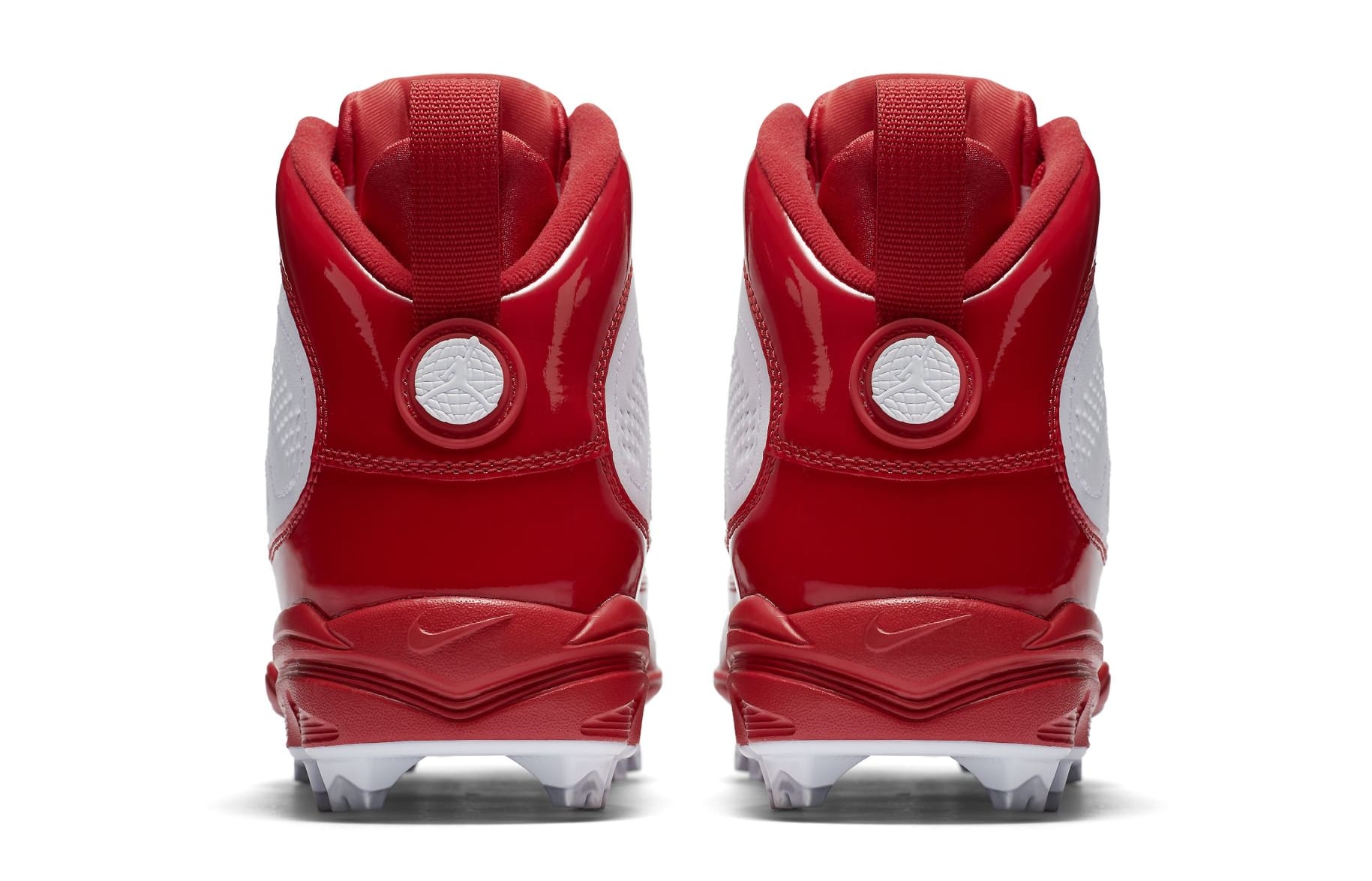 Air Jordan 9 IX MCS Baseball Cleats Red Heel