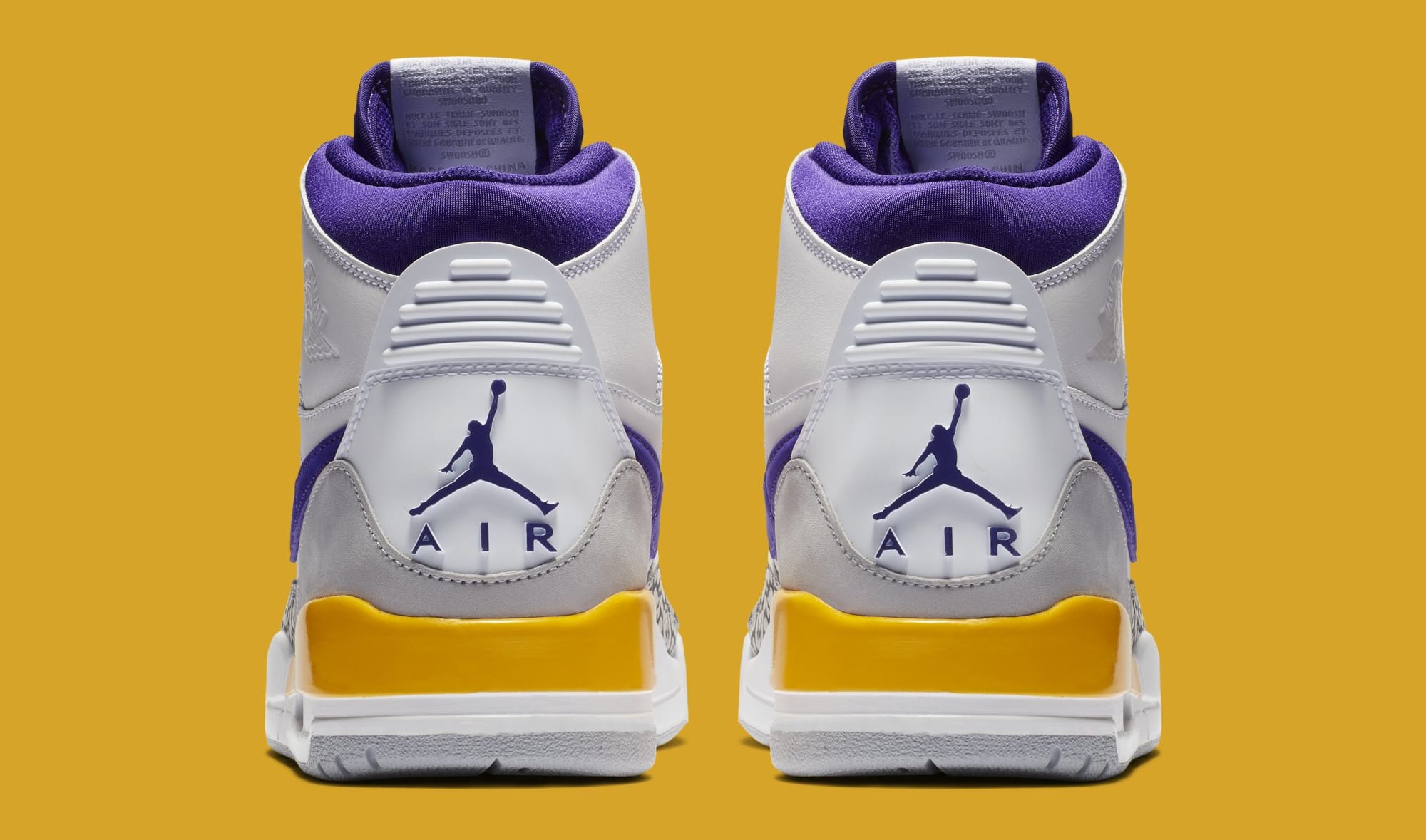 Jordan Legacy 312 &#x27;White/Field Purple-Amarillo&#x27; AV3922-157 (Heel)