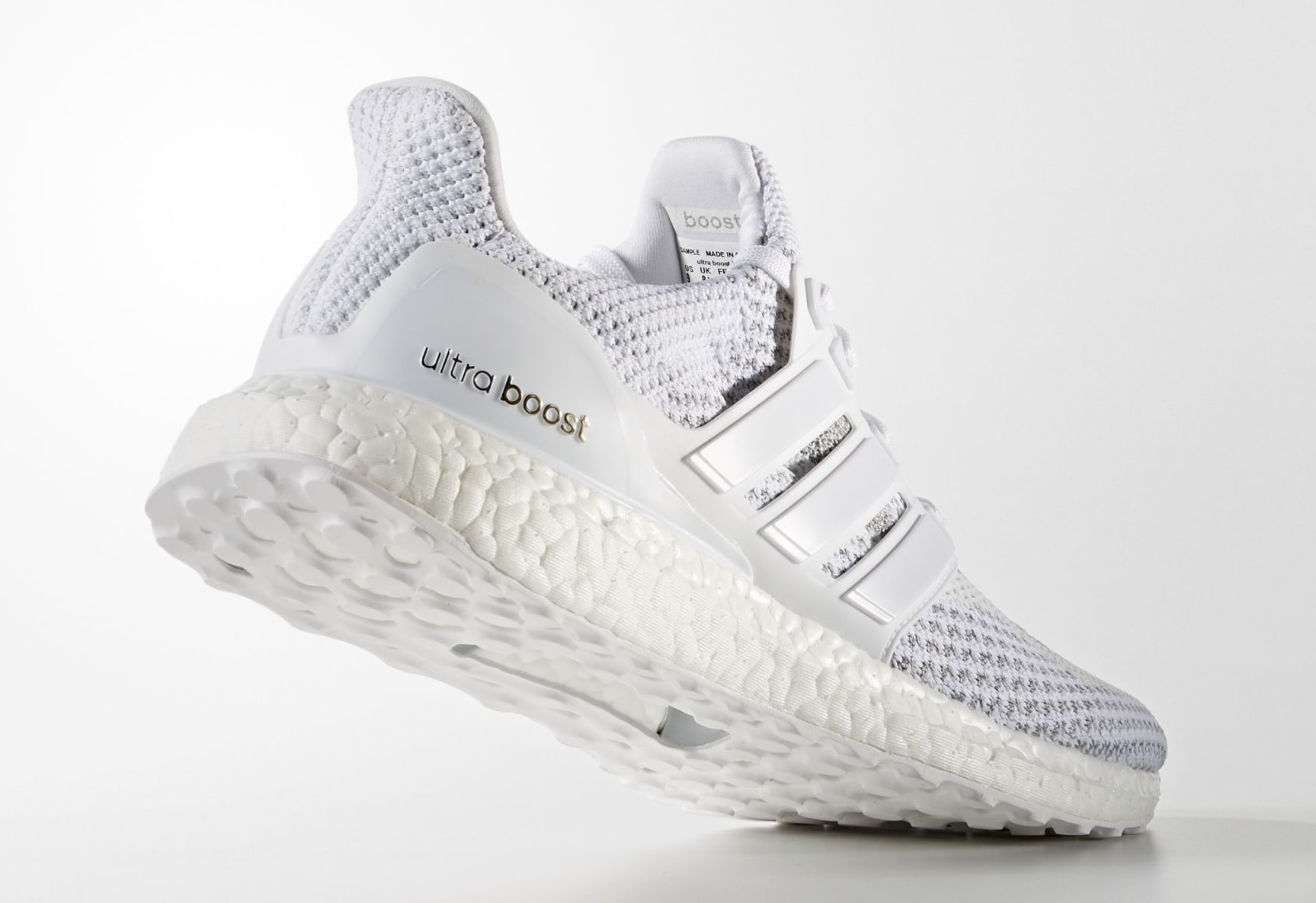 Adidas Ultra Boost 2.0 White Reflective 2018 Release Date BB3928 Lateral