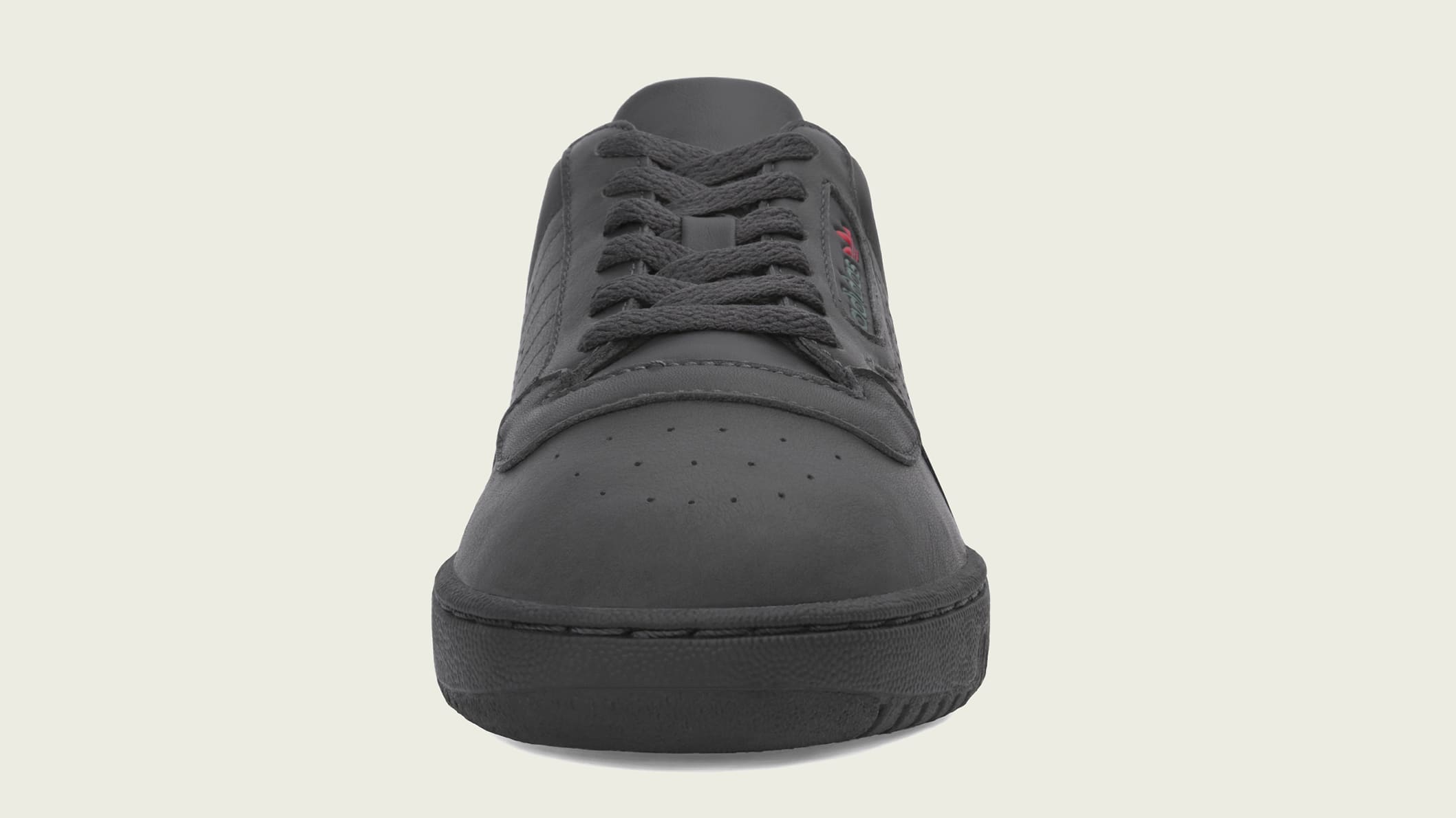 Adidas Yeezy Powerphase &#x27;Core Black&#x27; CG6420 (Front)