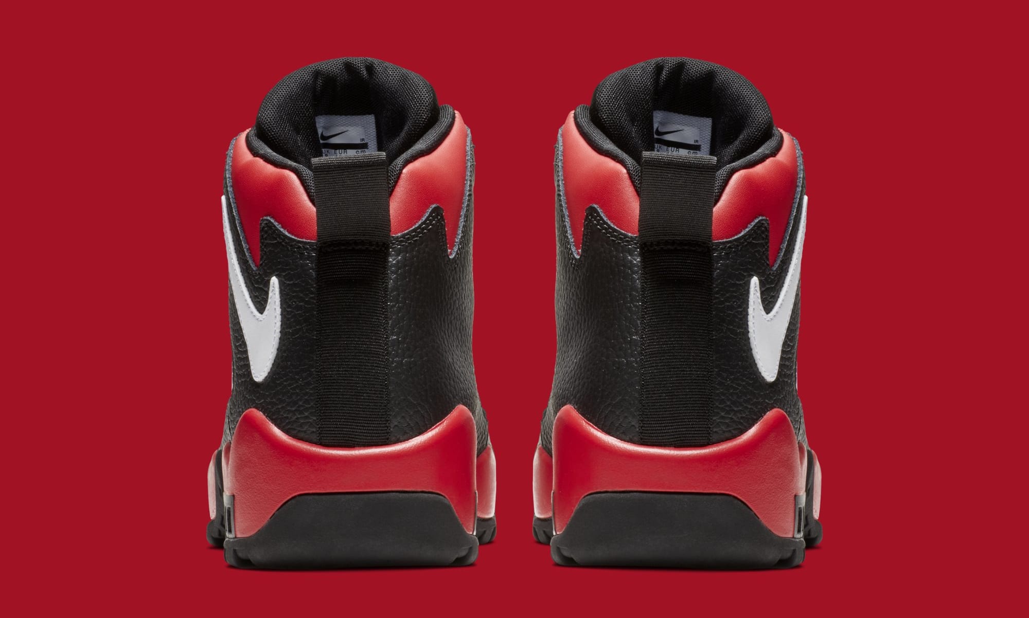 Nike Air Darwin &#x27;Black/White/University Red&#x27; AJ9710-001 (Heel)