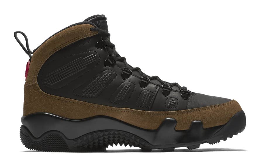 Jordan 9 boot olive sales
