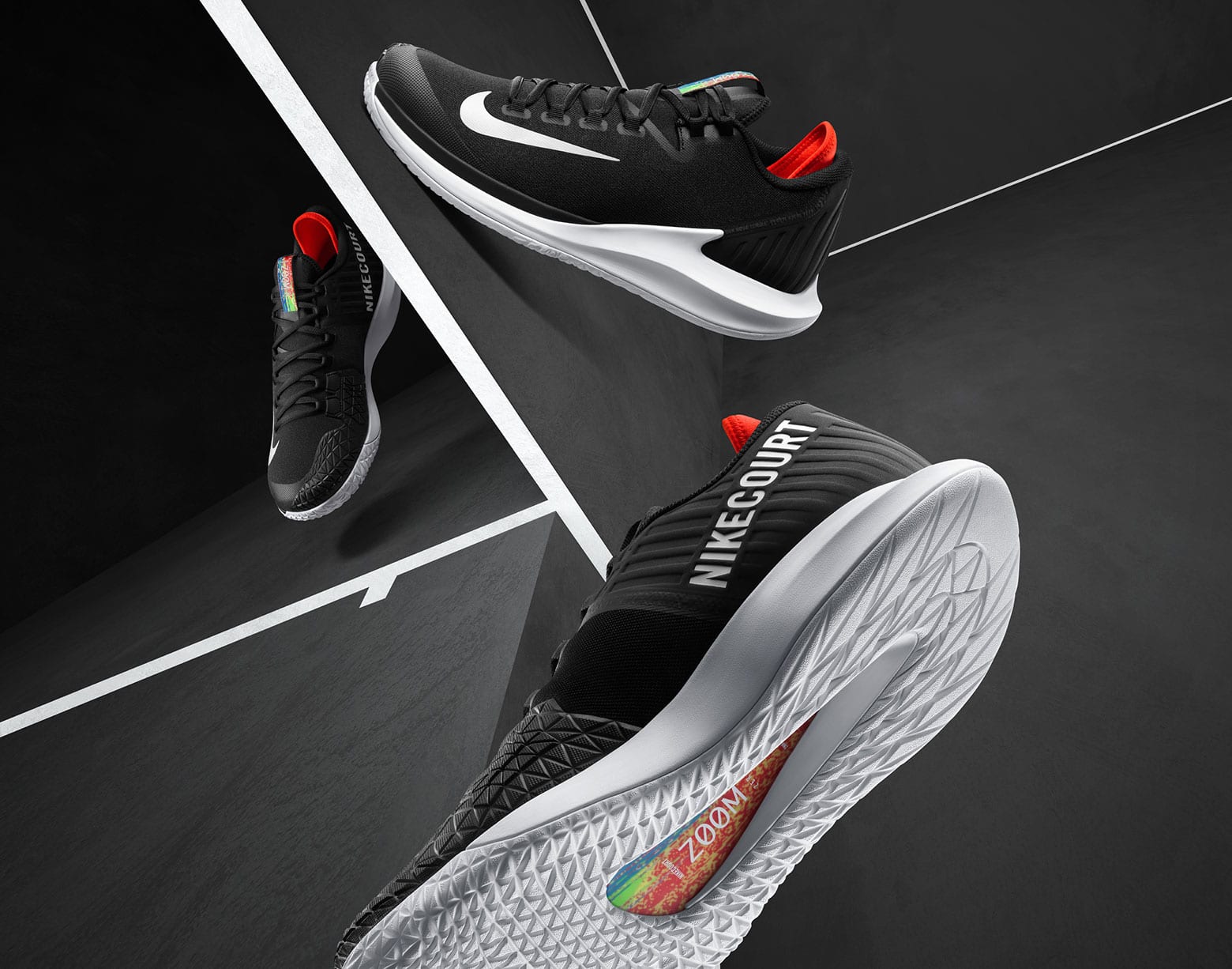 NikeCourt Air Zoom Zero &#x27;Black&#x27; AA8018-006 2