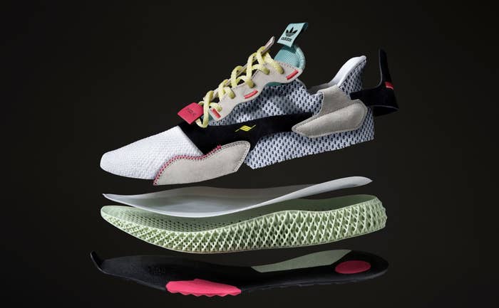 Adidas ZX 4000 4D B42203 (Disassembled)