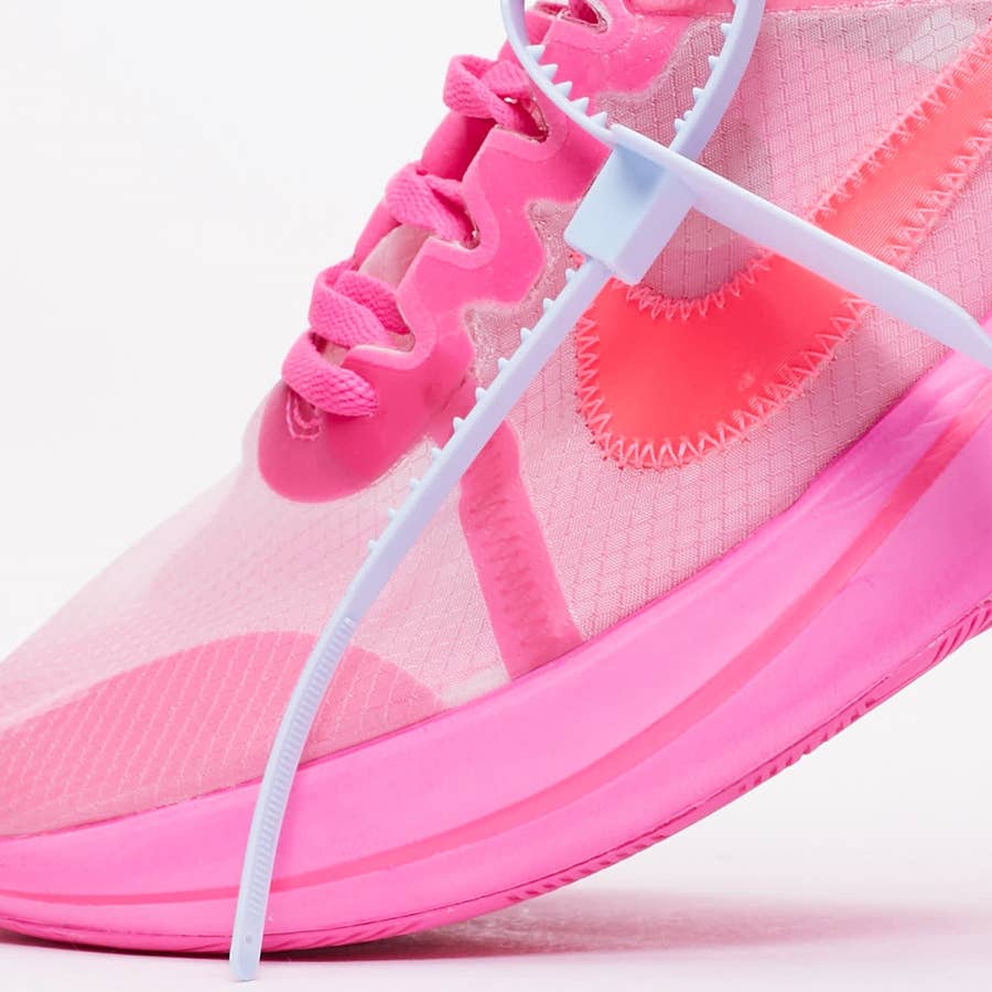 The 10 : Nike Zoom Fly Off-White Tulip Pink/Racer Pink