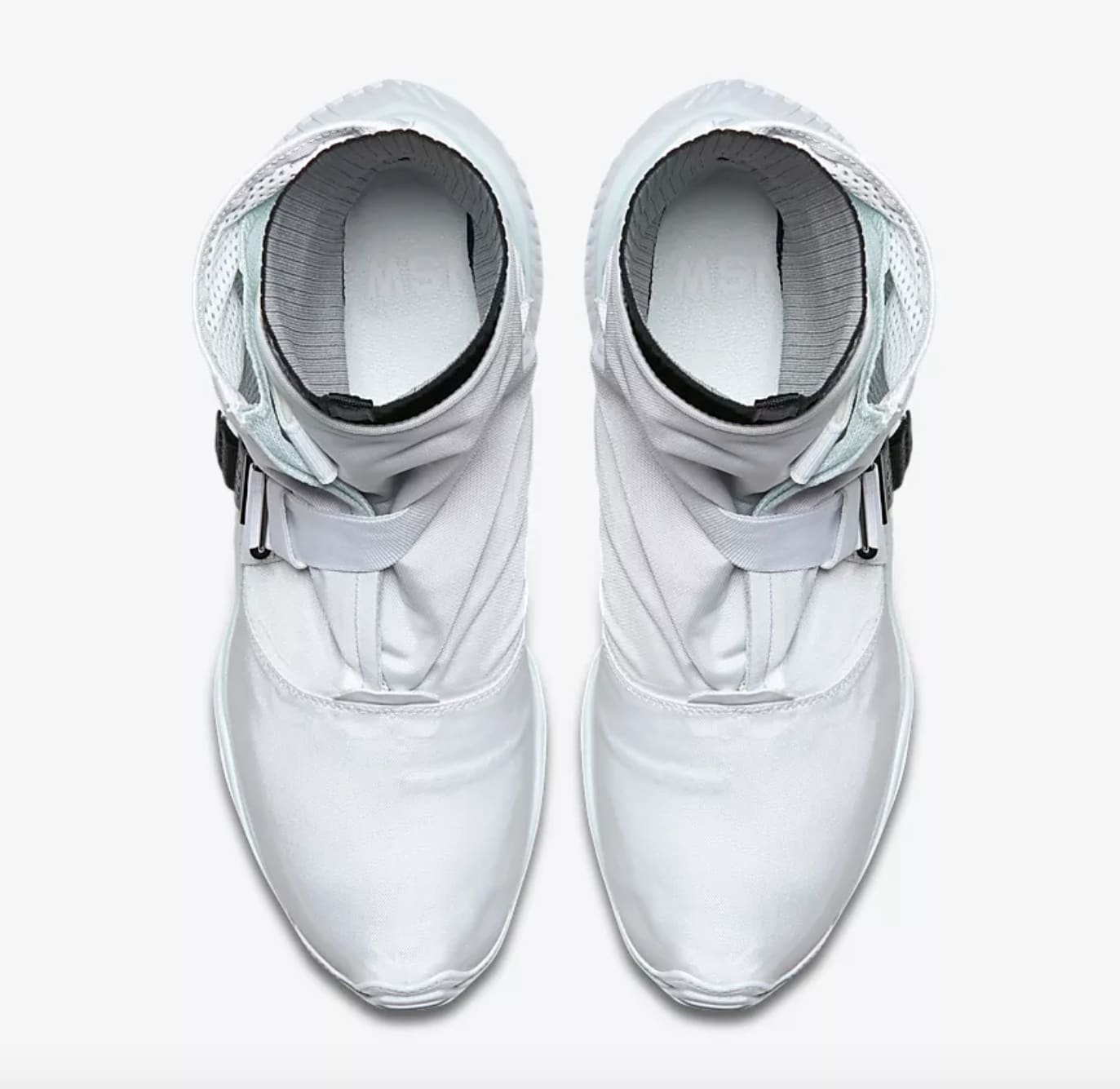 Nike Gaiter Women&#x27;s Boot White/Black/Pure Platinum/Barely Green AA0528-100 (Top)