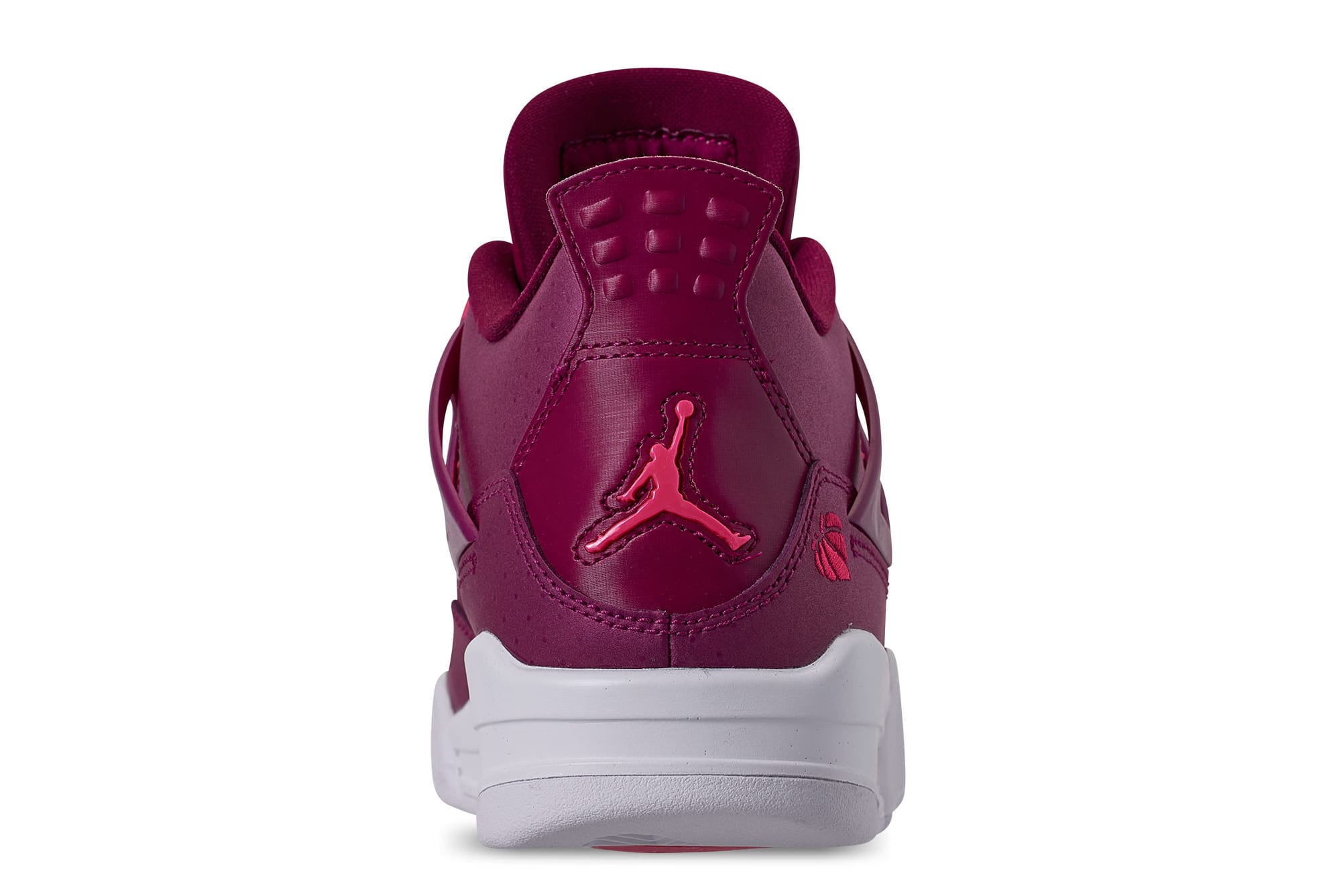 Air Jordan 4 Retro GS &#x27;True Berry/Rush Pink/White&#x27; 487724-661 (Heel)
