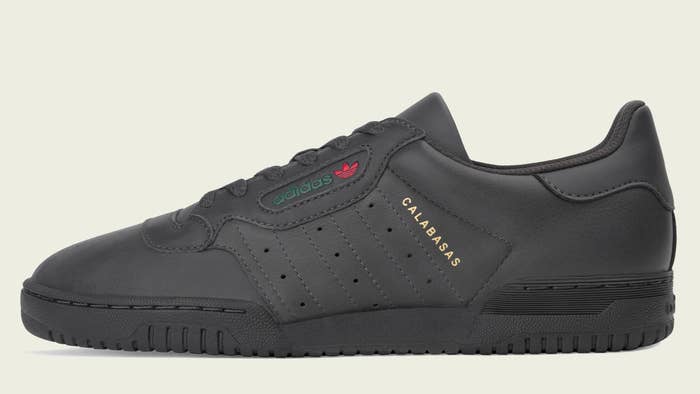 Adidas Yeezy Powerphase 'Core Black' CG6420 (Left)