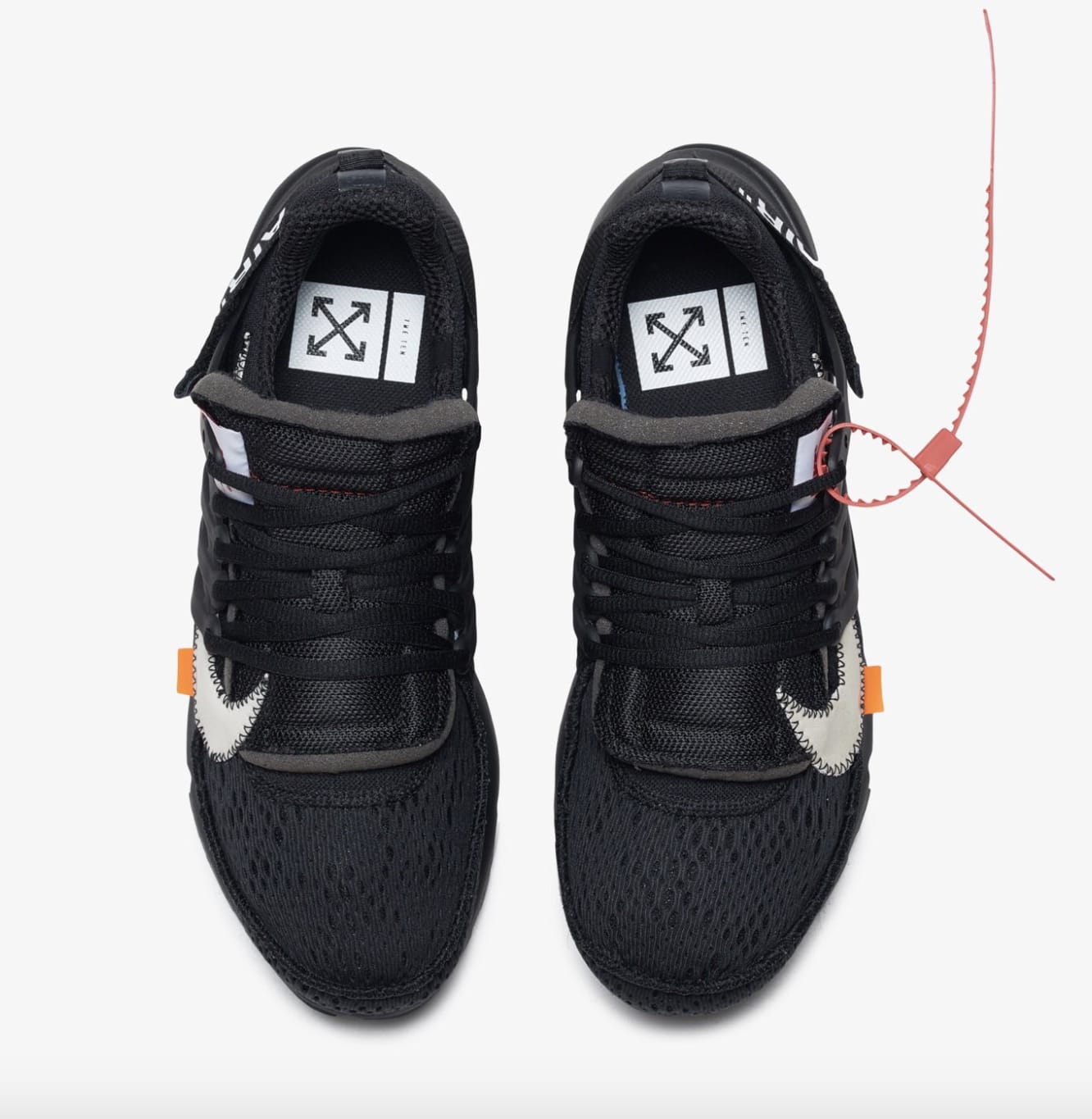 Off-White x Nike Air Presto &#x27;Polar Opposites/Black&#x27; AA3830-002 (Top)