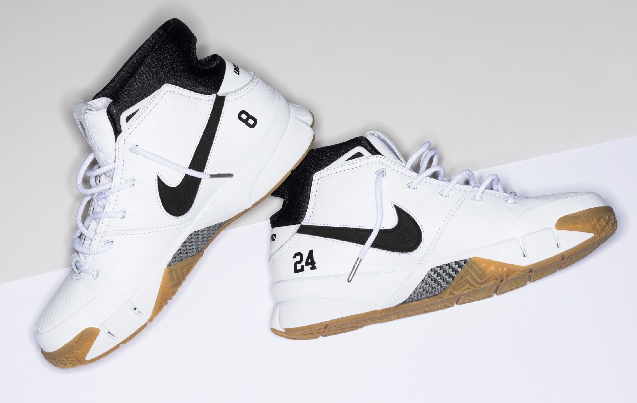 Undefeated x Nike Kobe 1 Protro &#x27;White/Gum&#x27; 3