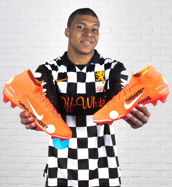 Off-White x Nike Mercurial Vapor 360 Kylian Mbappe