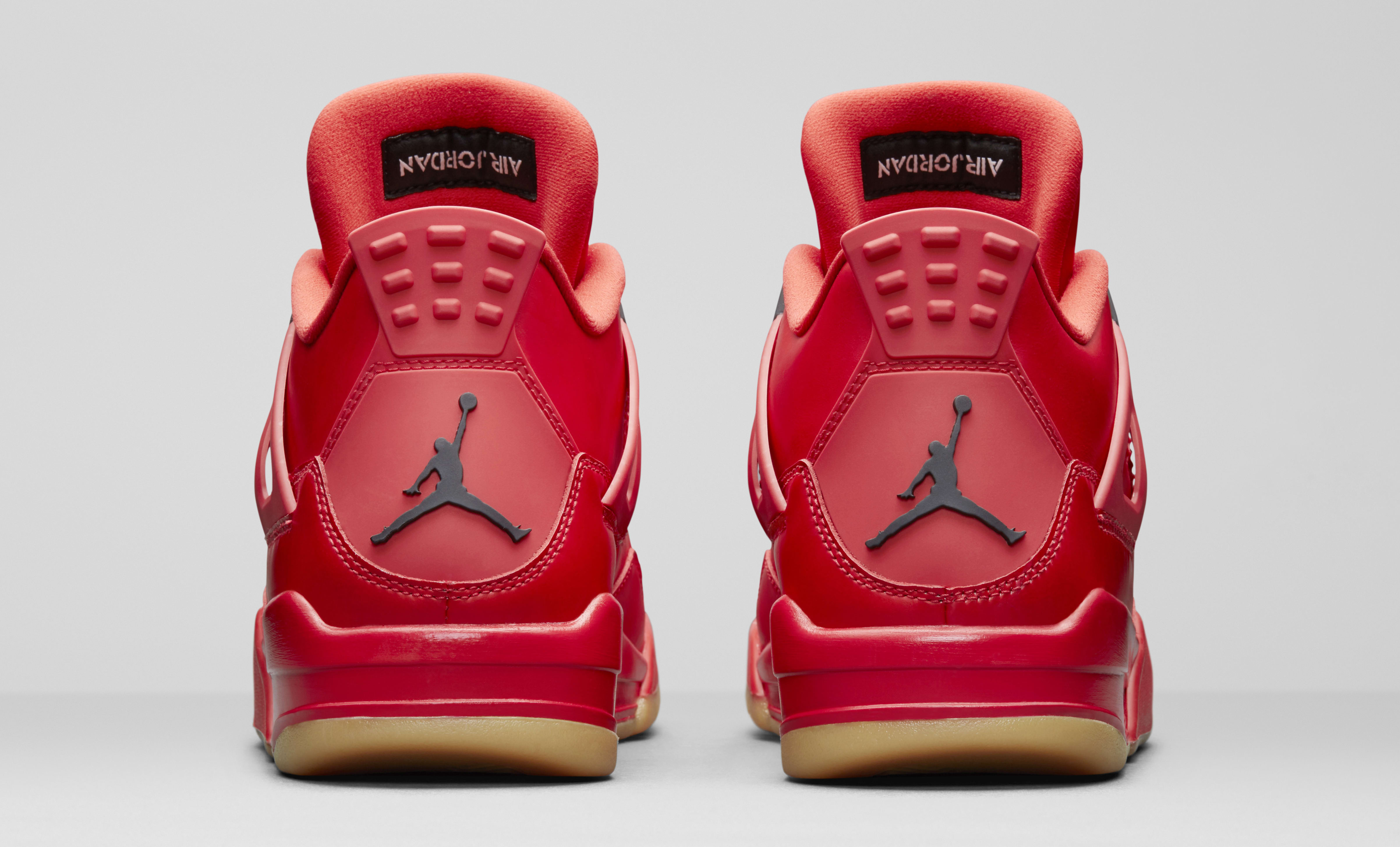 Air Jordan 4 NRG &#x27;Fire Red&#x27; AV3914-600 (Heel)