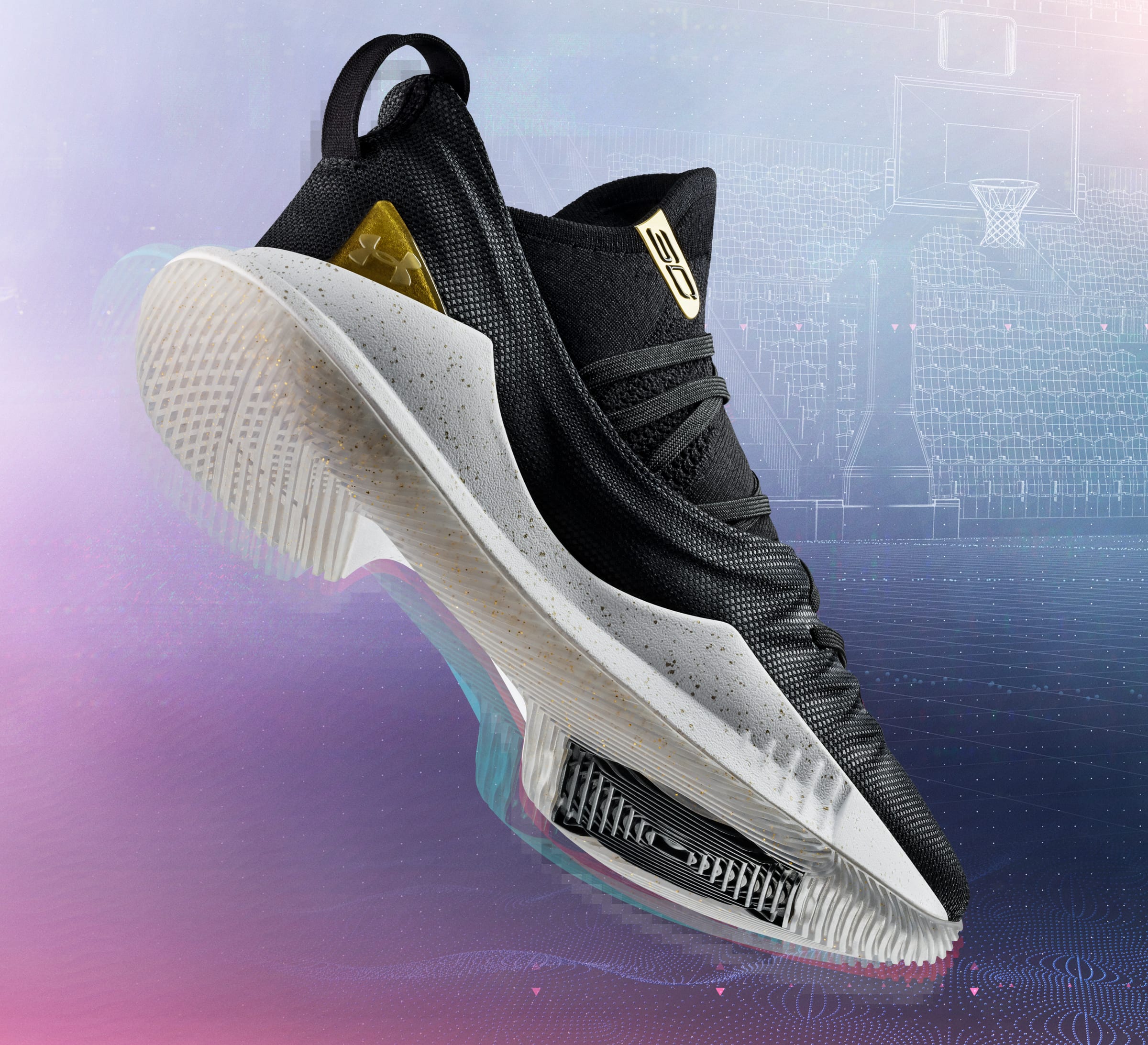 Under Armour Curry 5 &#x27;Takeover Edition&#x27; Black (Sole)
