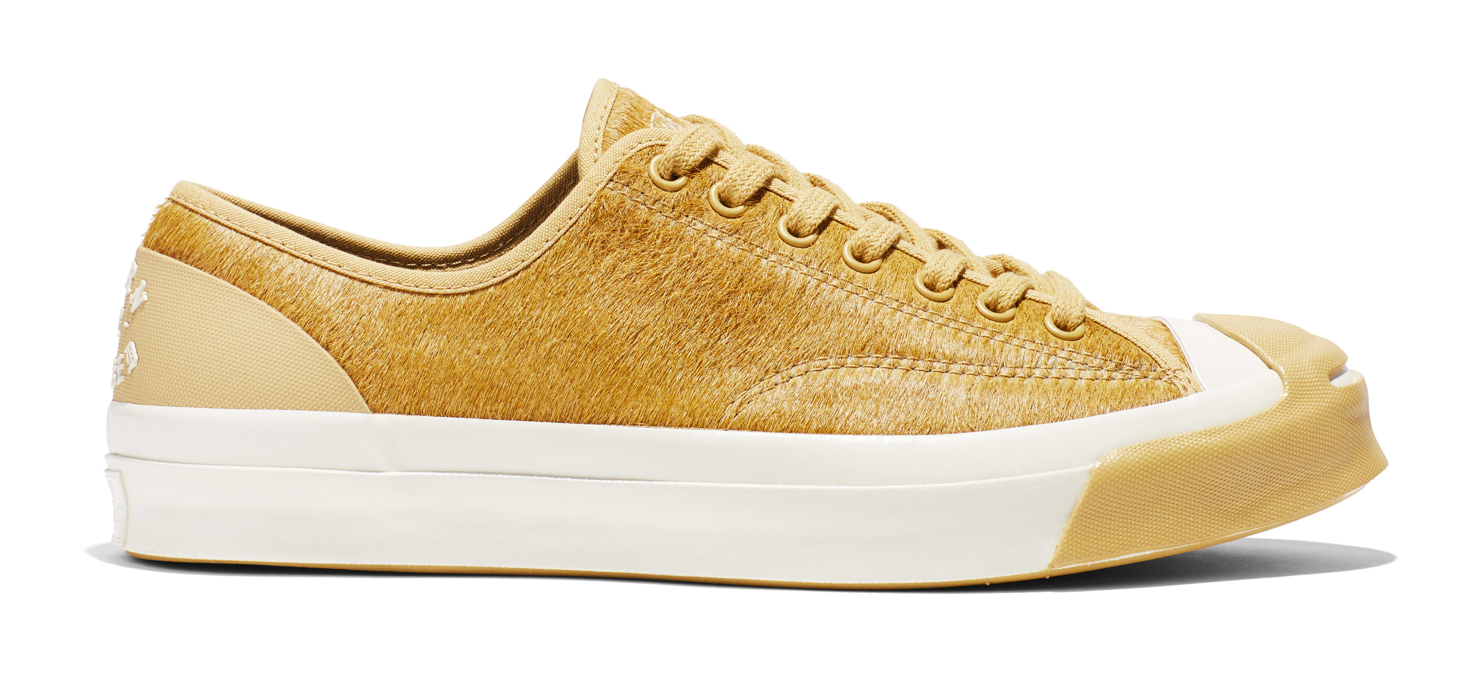 BornxRaised x Converse Jack Purcell &#x27;Camel&#x27; (Lateral)