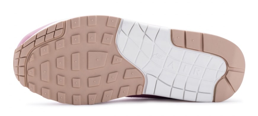 Nike Air Max 1 Premium Women&#x27;s Pink Glaze Release Date Sole 454746-601
