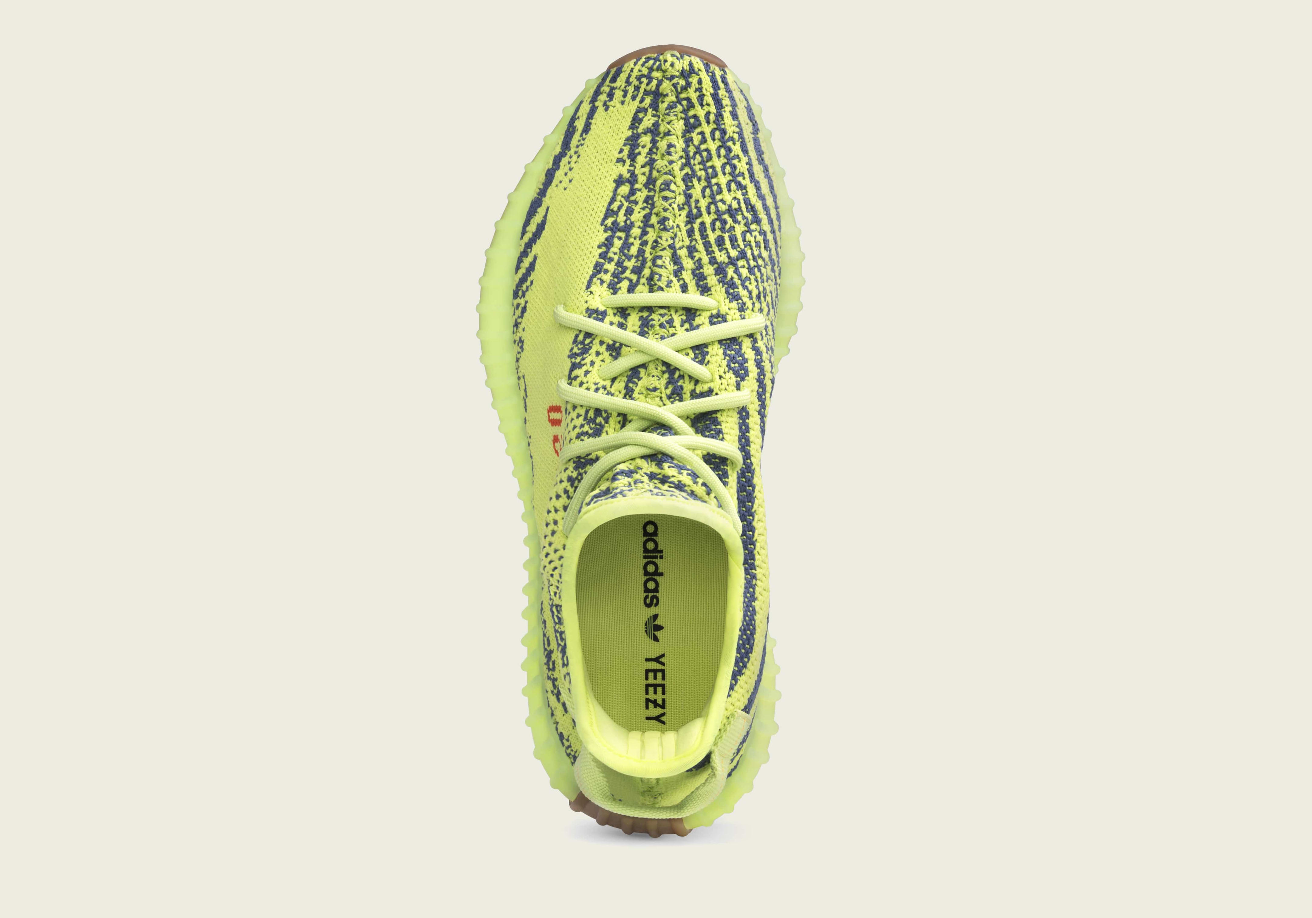 Adidas Yeezy Boost 350 V2 &#x27;Semi Frozen Yellow&#x27; B37572 (Top)